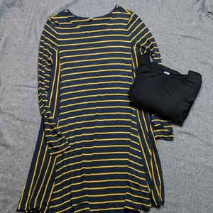 Old Navy bundle of 2 t-shirt dresses